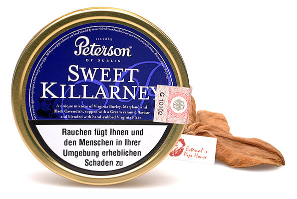 Peterson Sweet Killarney Pipetobacco 50g Tin